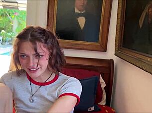 Hey, check out this freaky little 18+ step sister in family therapy with Alex Adams.